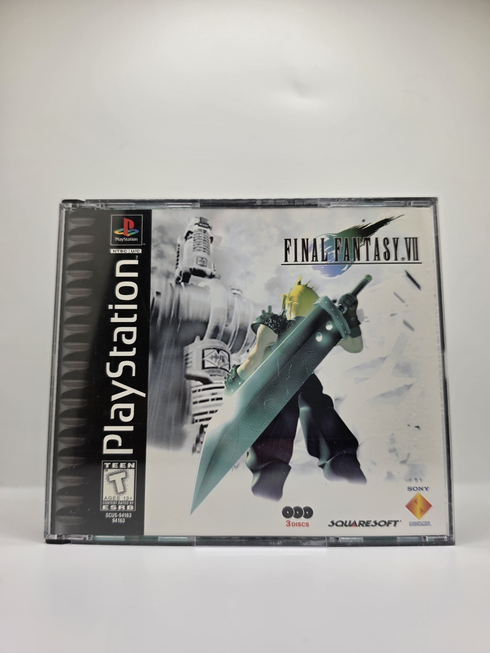 ORIGINAL Final Fantasy VII black Label release (PS1) - In great condition